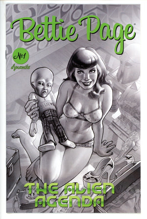 Bettie Page Alien Agenda 1 Roux Variant (2022)