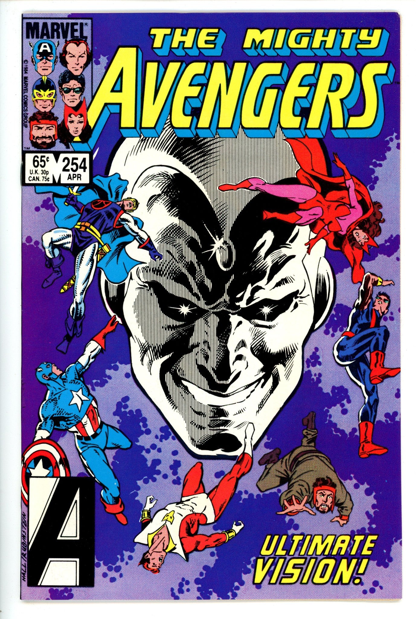 The Avengers Vol 1 254