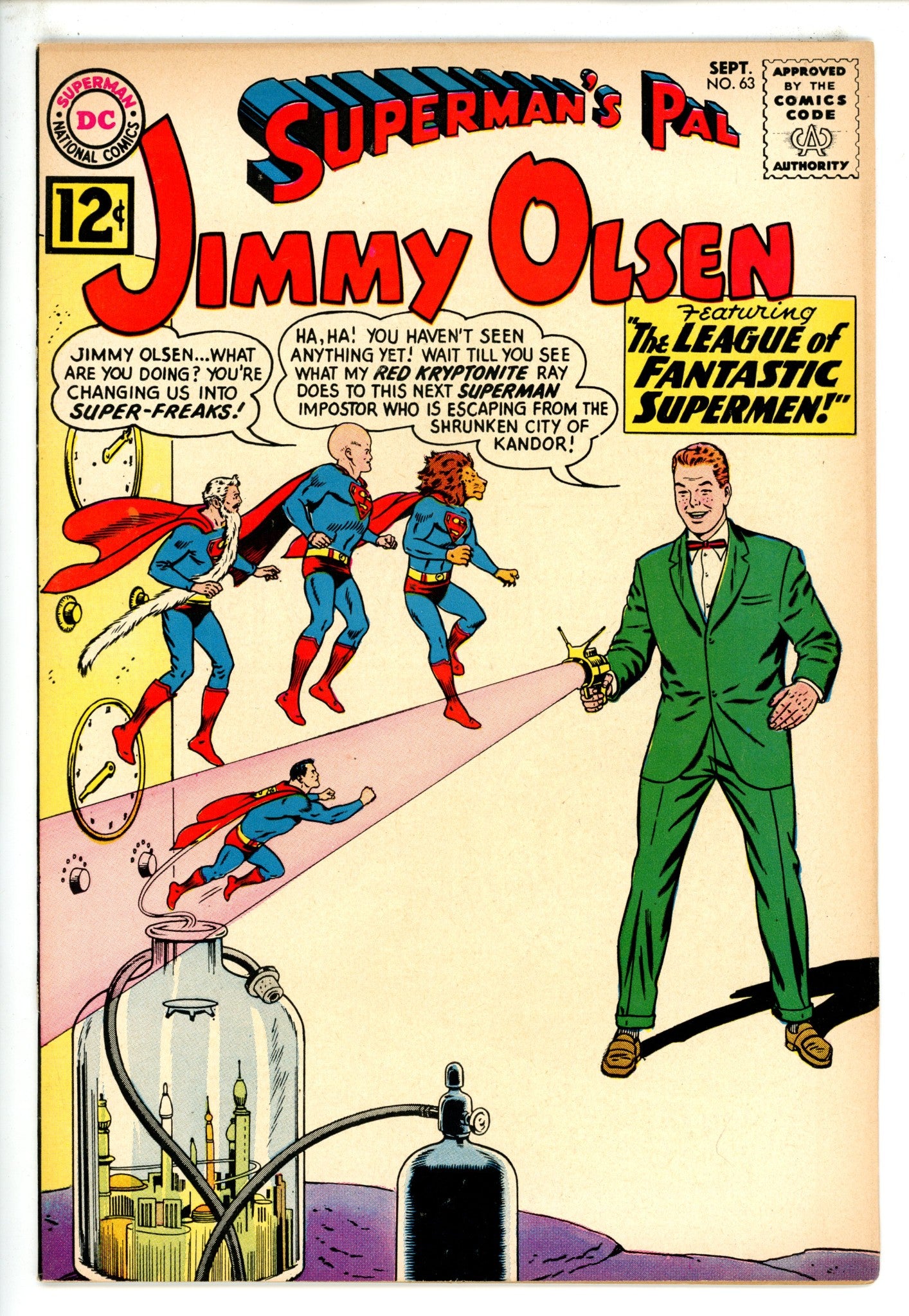 Superman's Pal, Jimmy Olsen 63 FN/VF (1962)