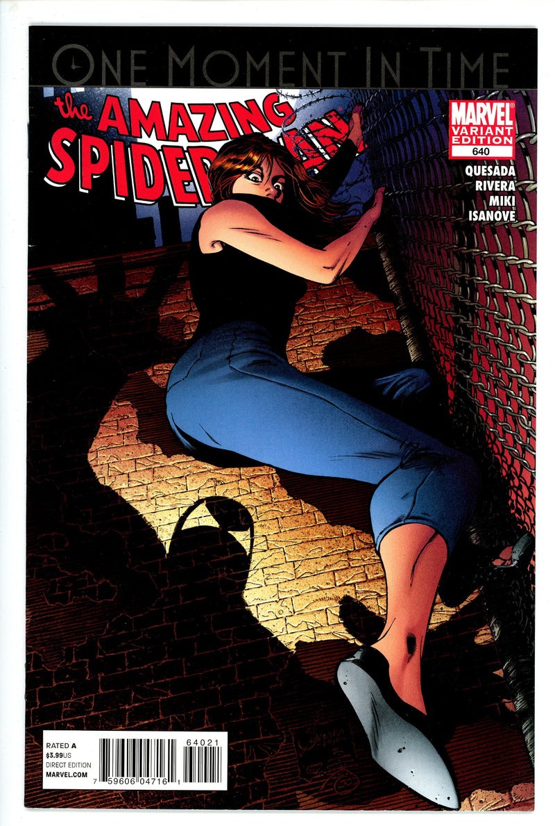 The Amazing Spider-Man Vol 2 640 Quesada Variant VF+-Marvel-CaptCan Comics Inc
