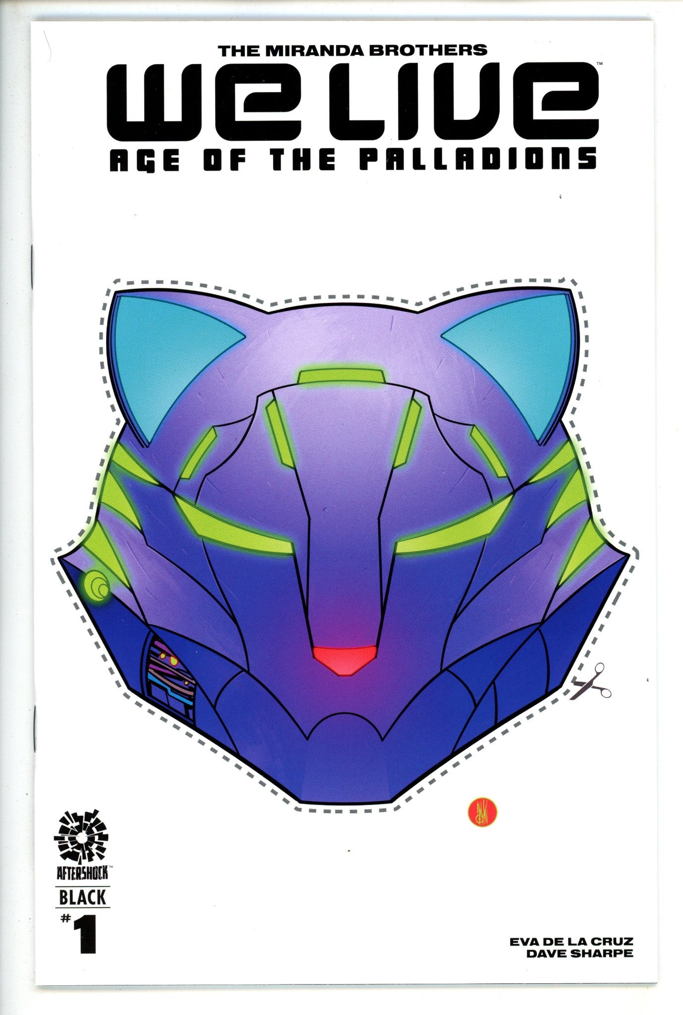 We Live Age of Palladions Black 1 Mask Variant (2022)