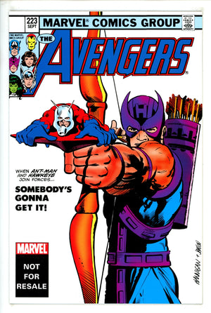 The Avengers Vol 1 223 Marvel Legends Reprint NM- (2004)