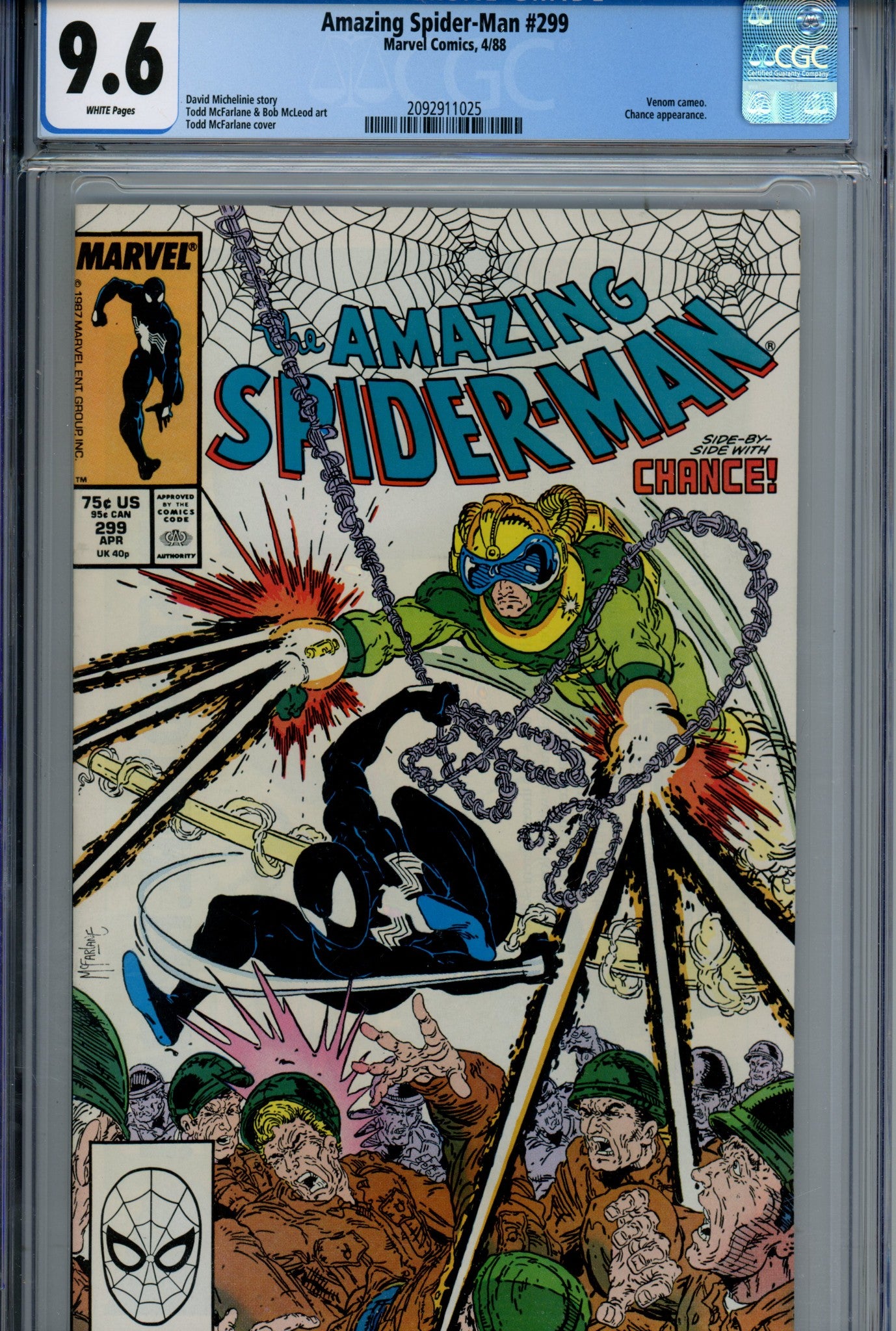 The Amazing Spider-Man Vol 1 299 CGC 9.6