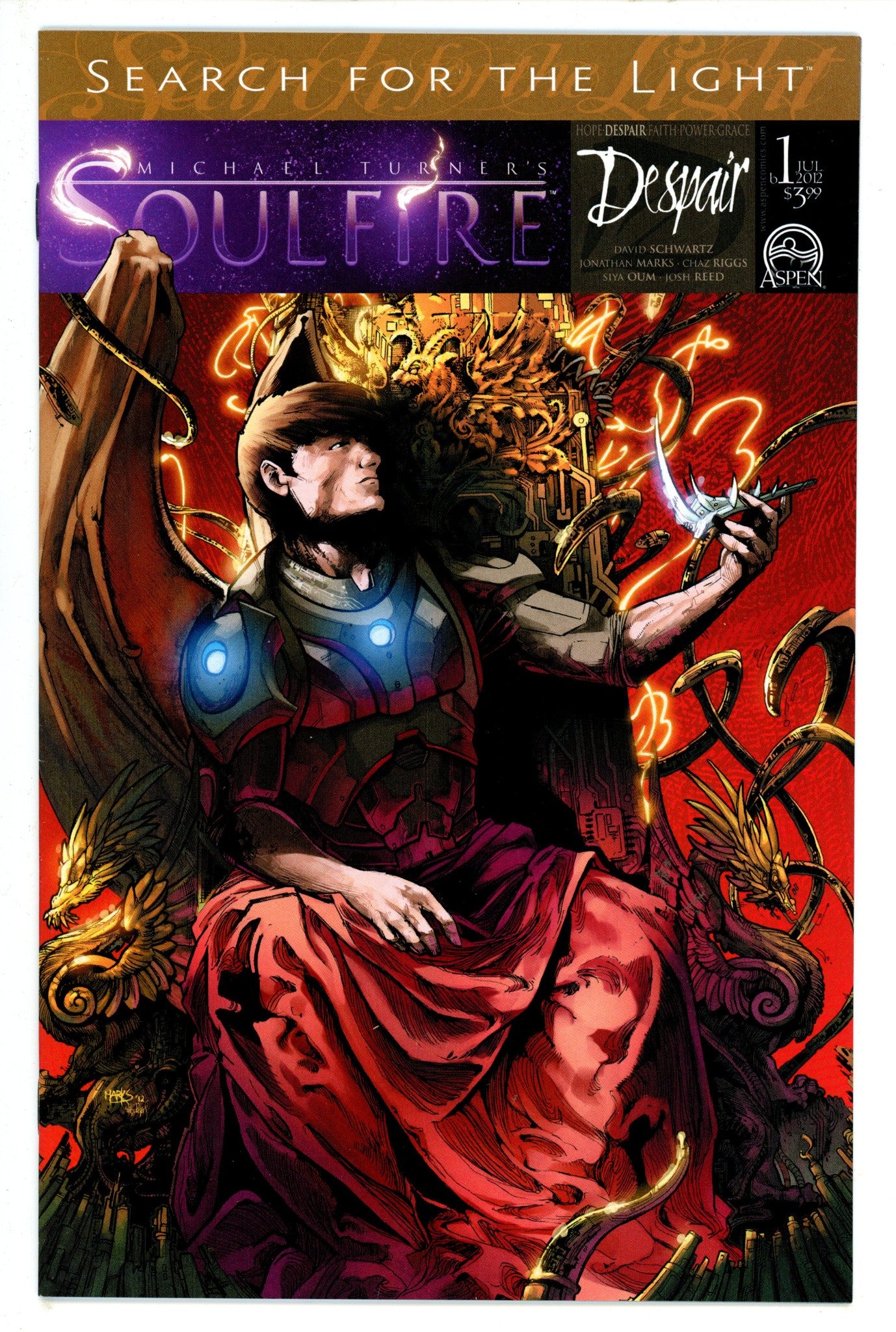 Soulfire: Despair 1 Marks Variant (2012)