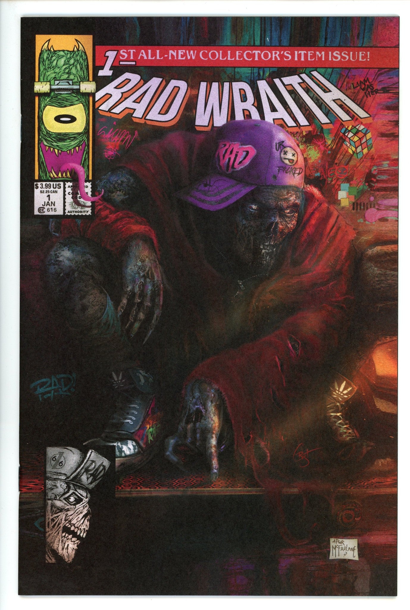 Rad Wraith 1 Bust Variant