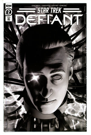 Star Trek Defiant 2 Unzueta B&W Incentive Variant NM- (2023)