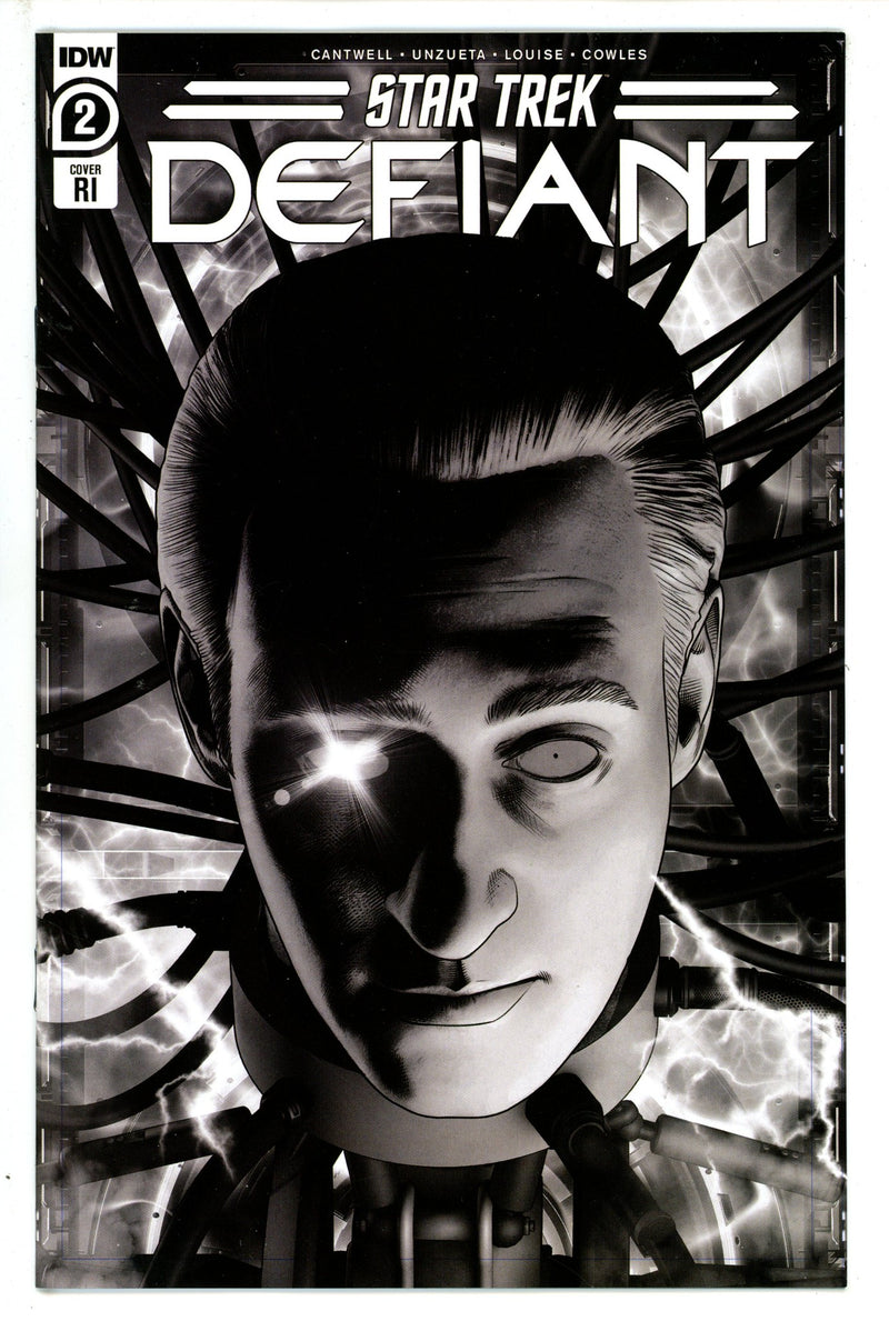 Star Trek Defiant 2 Unzueta B&W Incentive Variant NM- (2023)