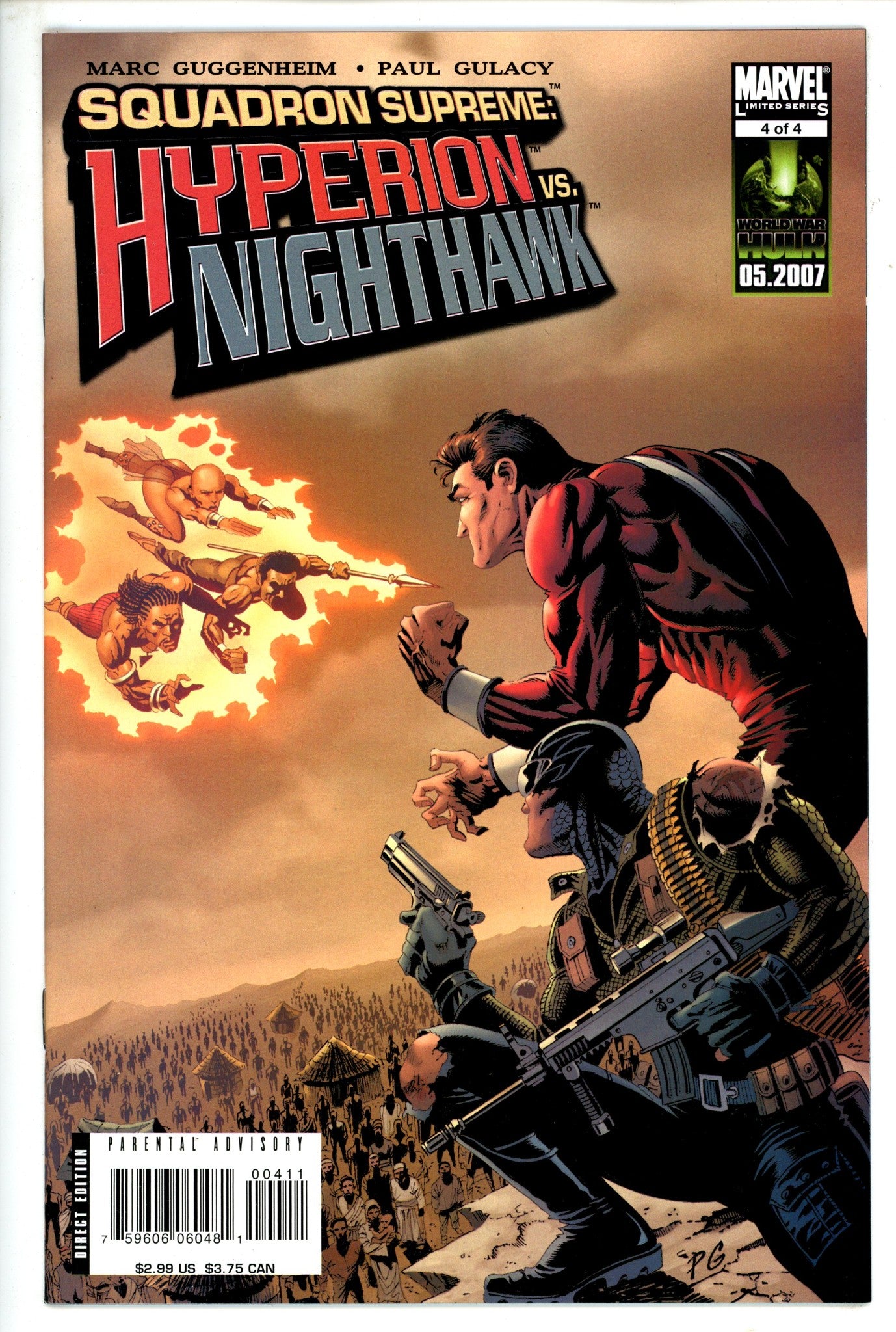 Squadron Supreme: Hyperion vs. Nighthawk 4 (2007)