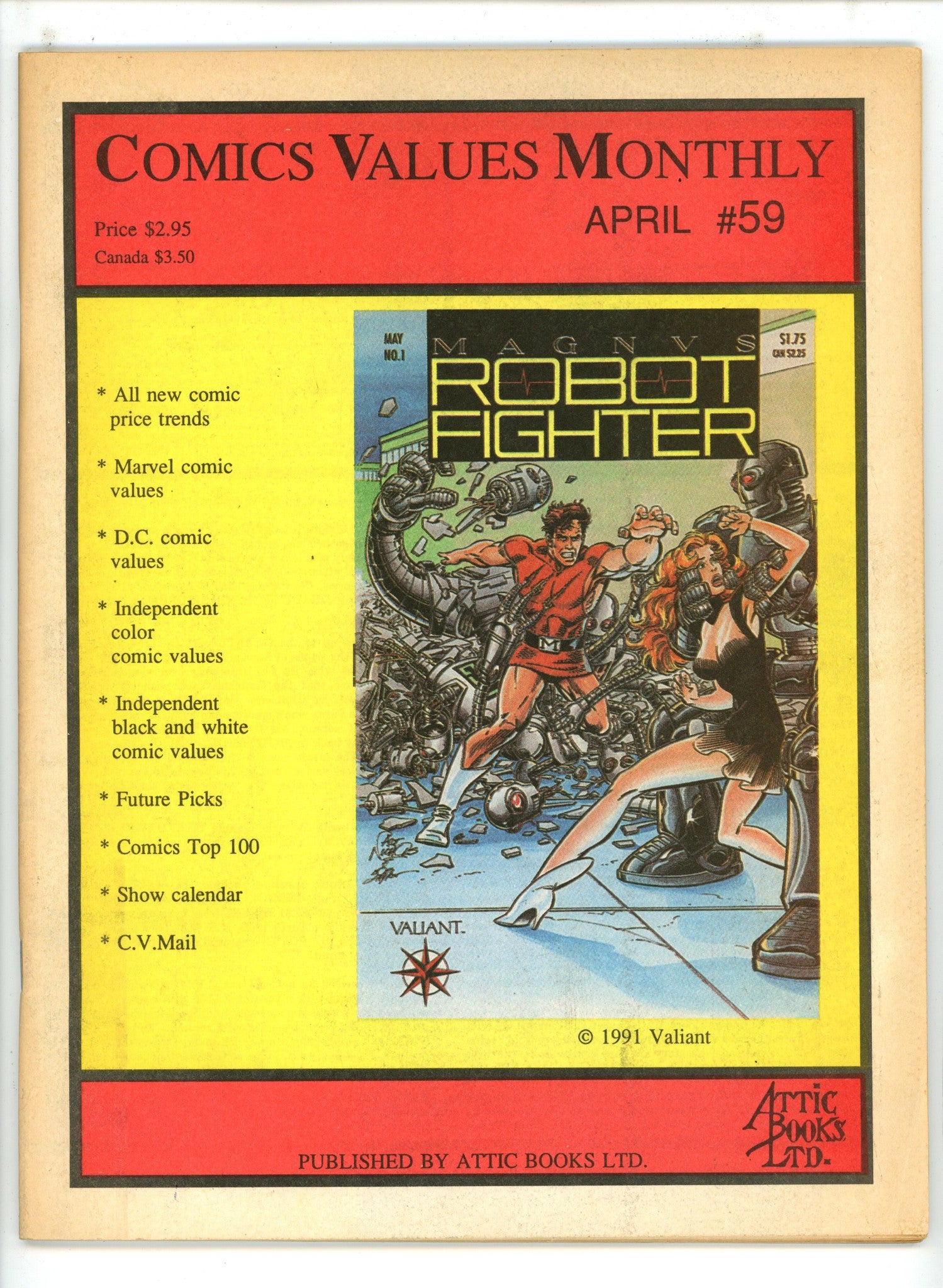 Comics Values Monthly 59 (1991)