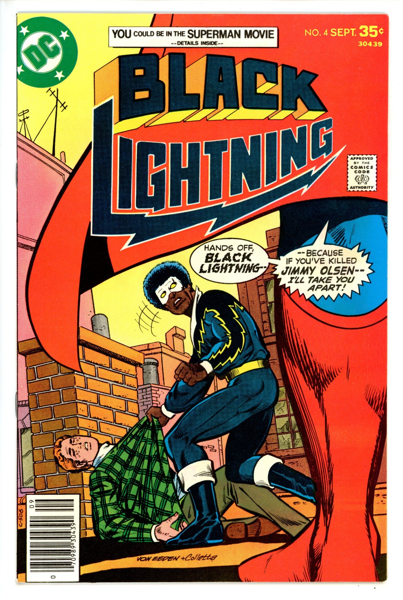 Black Lightning Vol 1 4 VF/NM
