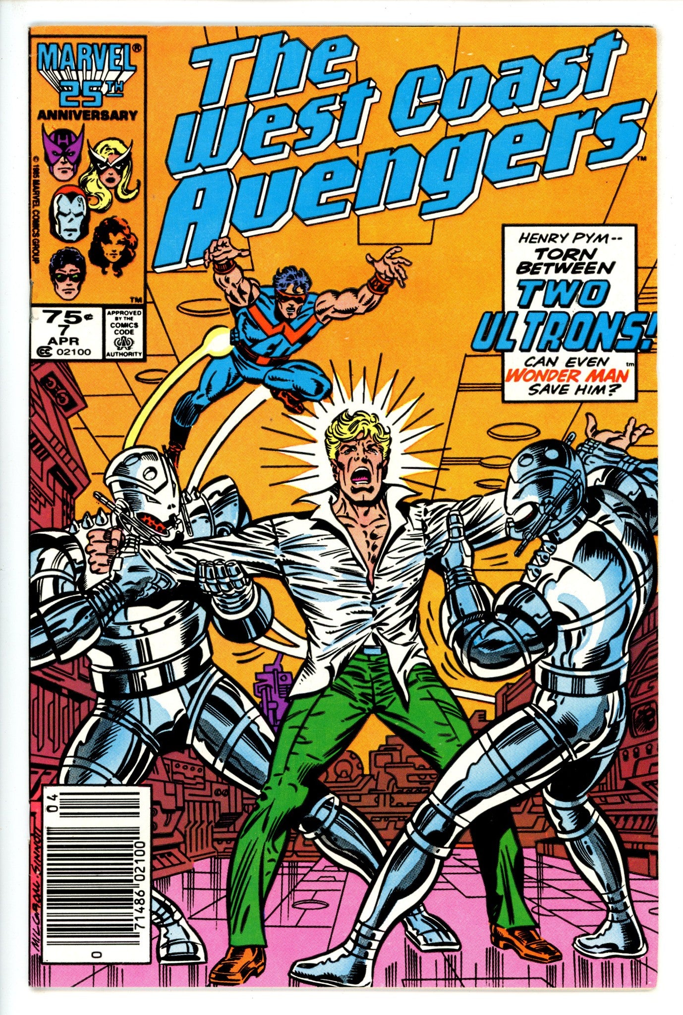 West Coast Avengers Vol 2 7 Newsstand