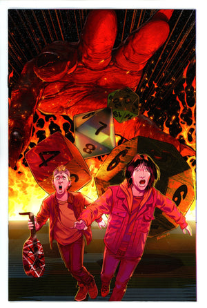 Bill & Ted Roll Dice 1 Feister Variant NM-