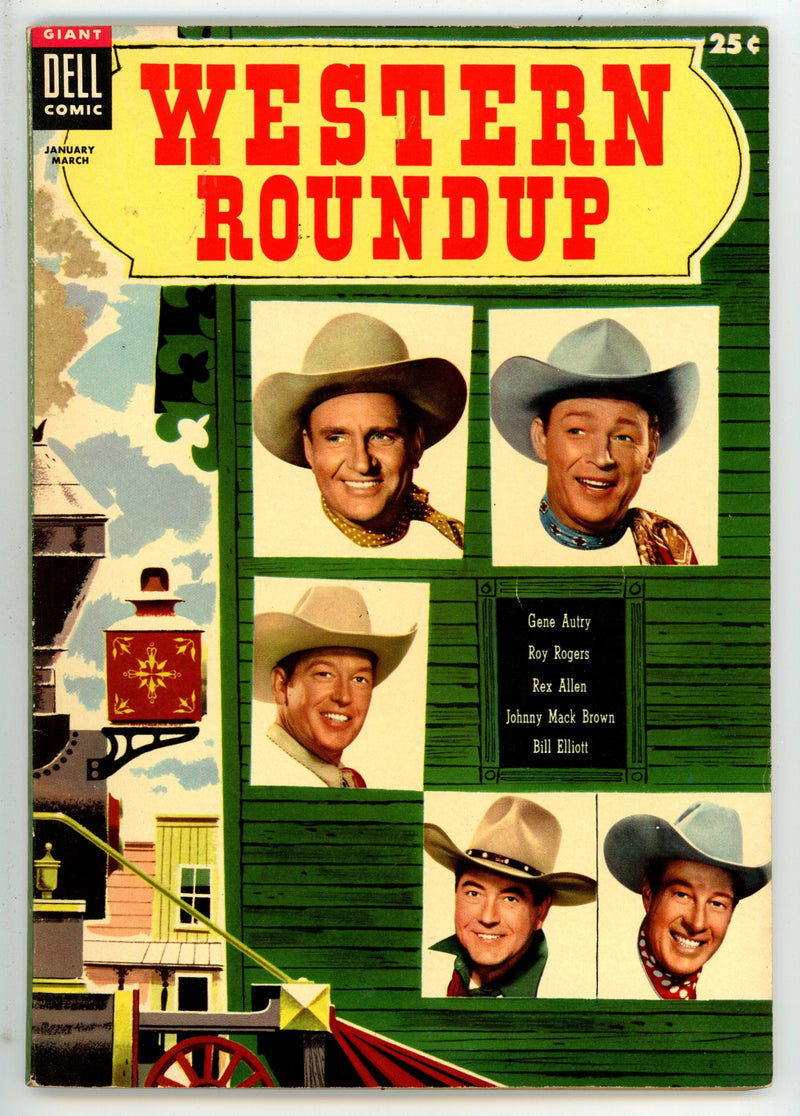 Western Roundup 9 VF (1955)