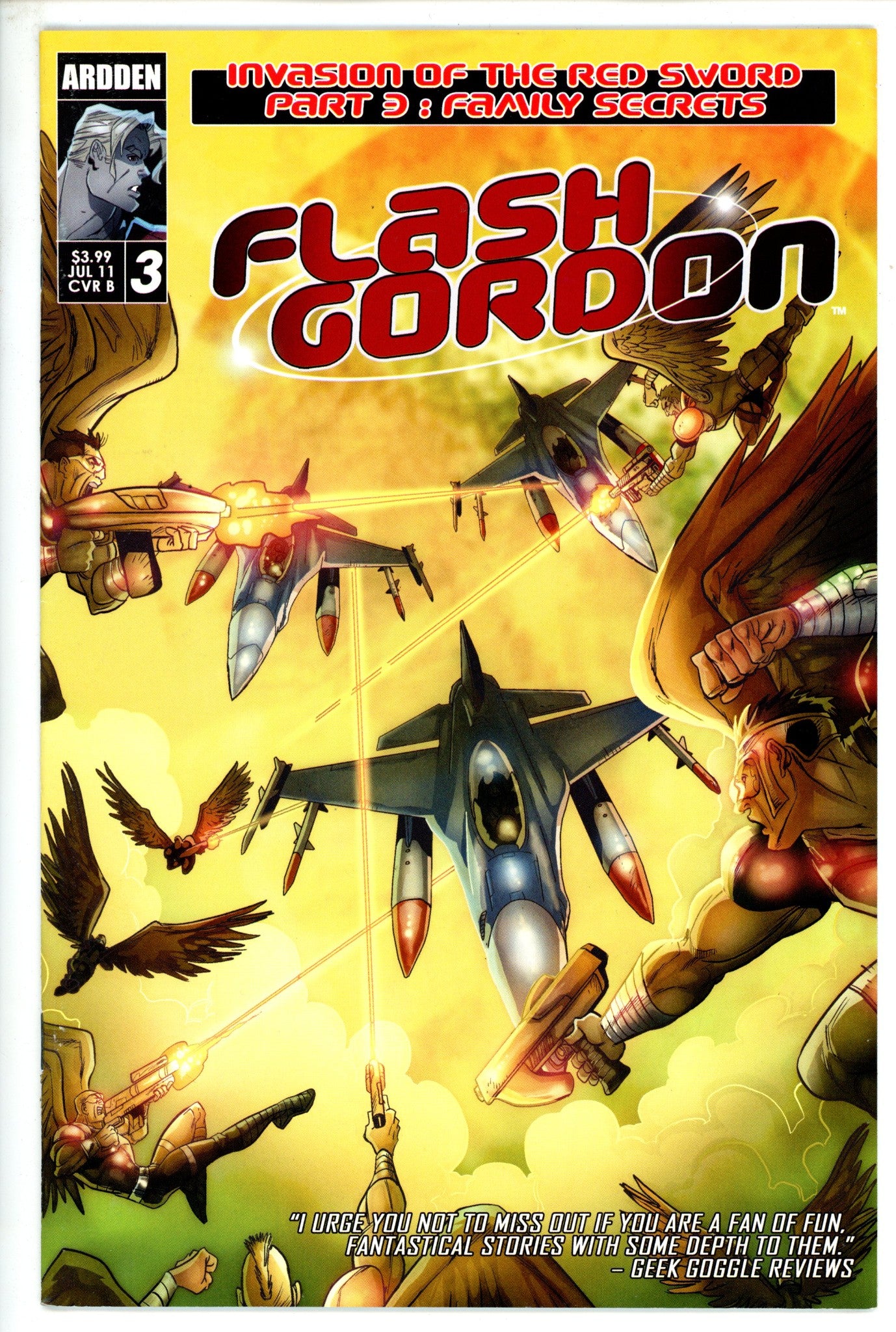 Flash Gordon: Invasion of the Red Sword 3 Variant (2011)