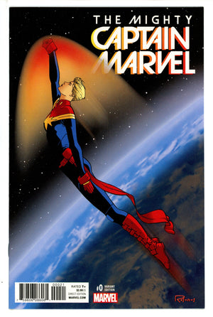 The Mighty Captain Marvel 0 Rosanas Variant (2016)