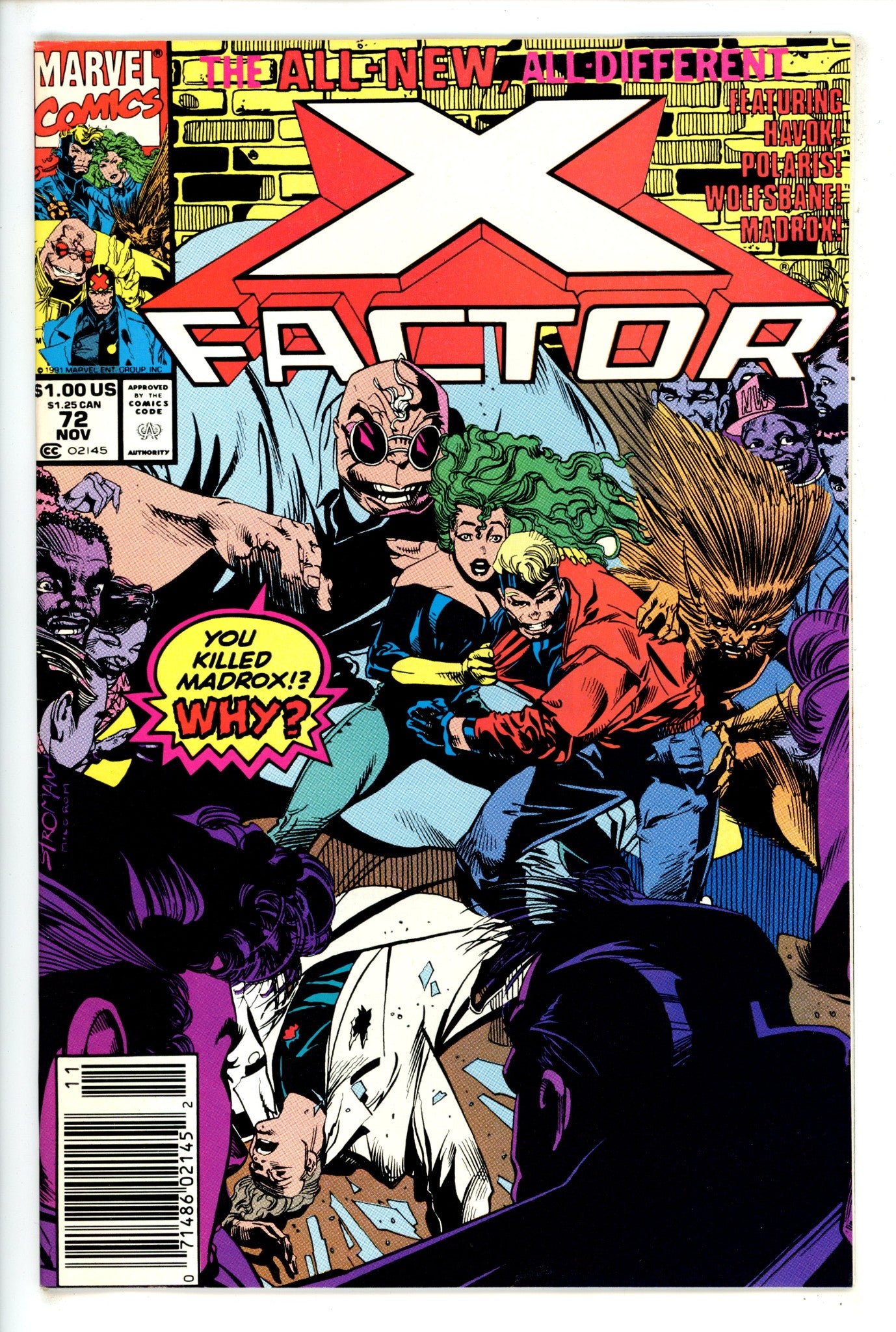X-Factor Vol 1 72 Newsstand