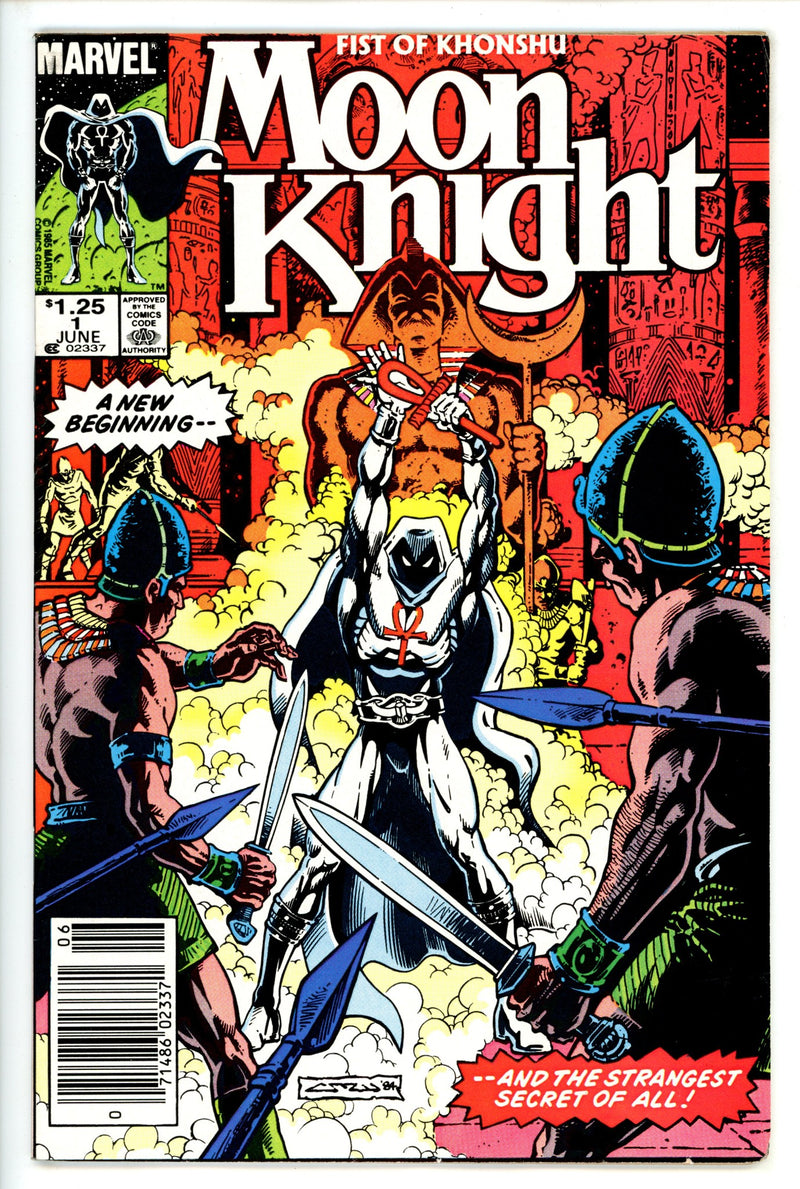 Moon Knight Vol 2 1 Newsstand FN/VF