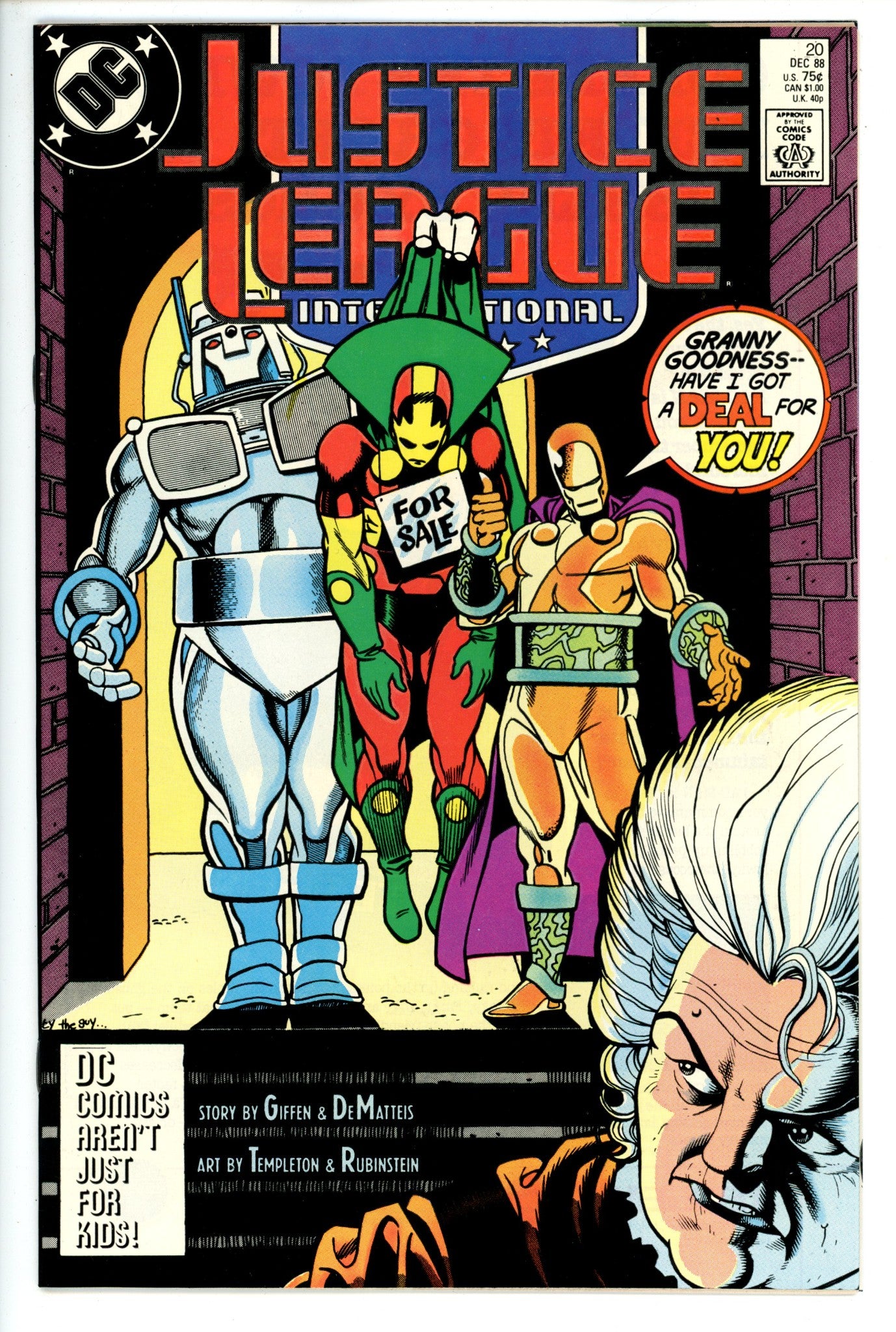 Justice League International 20