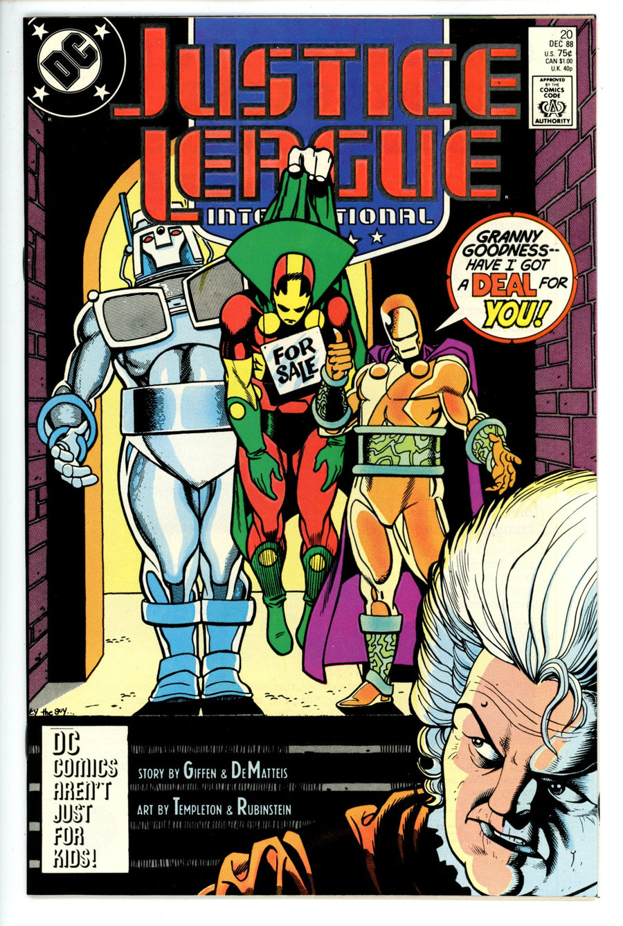 Justice League International 20