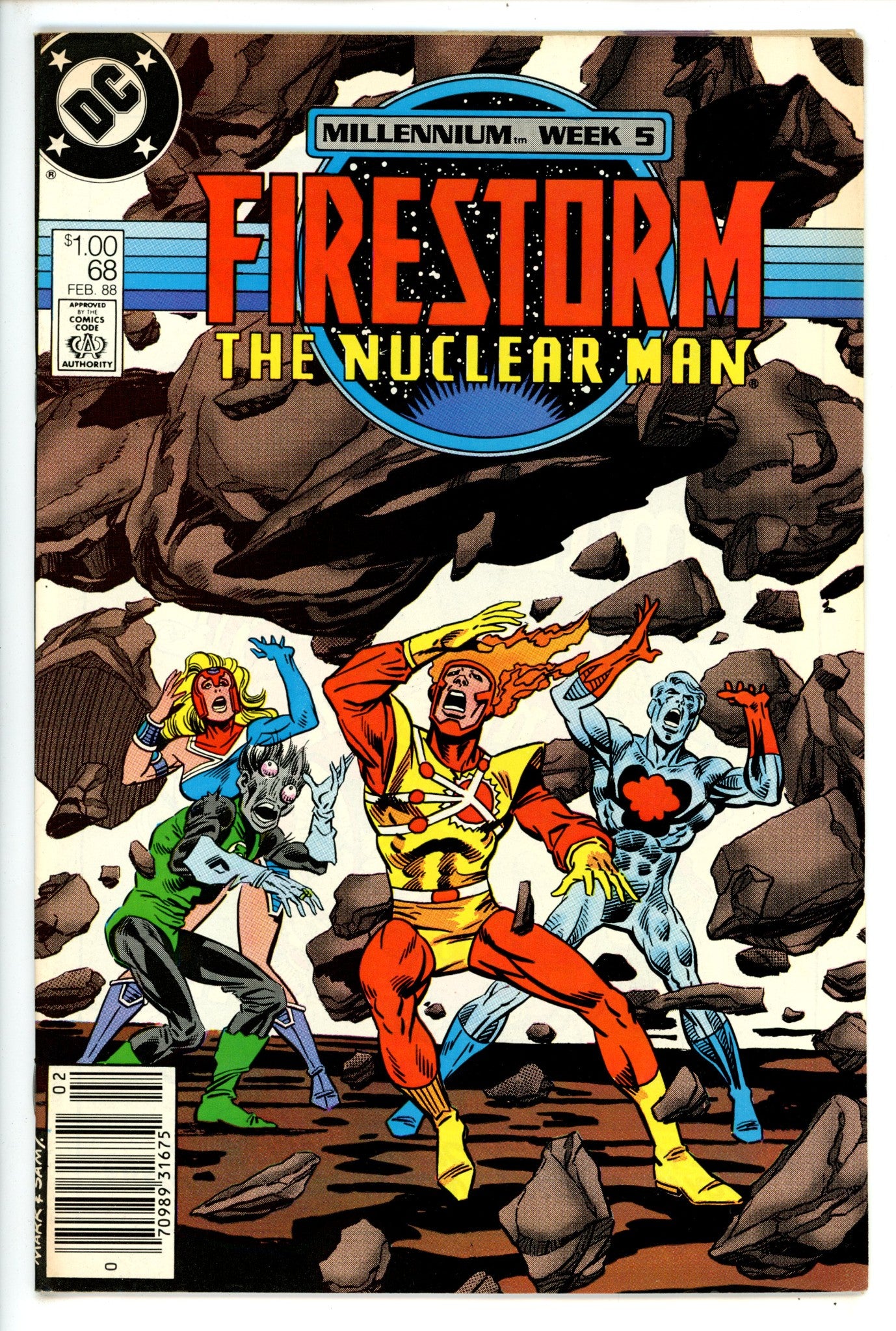 Firestorm the Nuclear Man Vol 2 68 Canadian VF