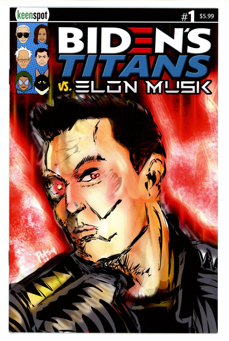 Bidens Titans Vs Elon Musk 1 Twitternator Variant (2023)