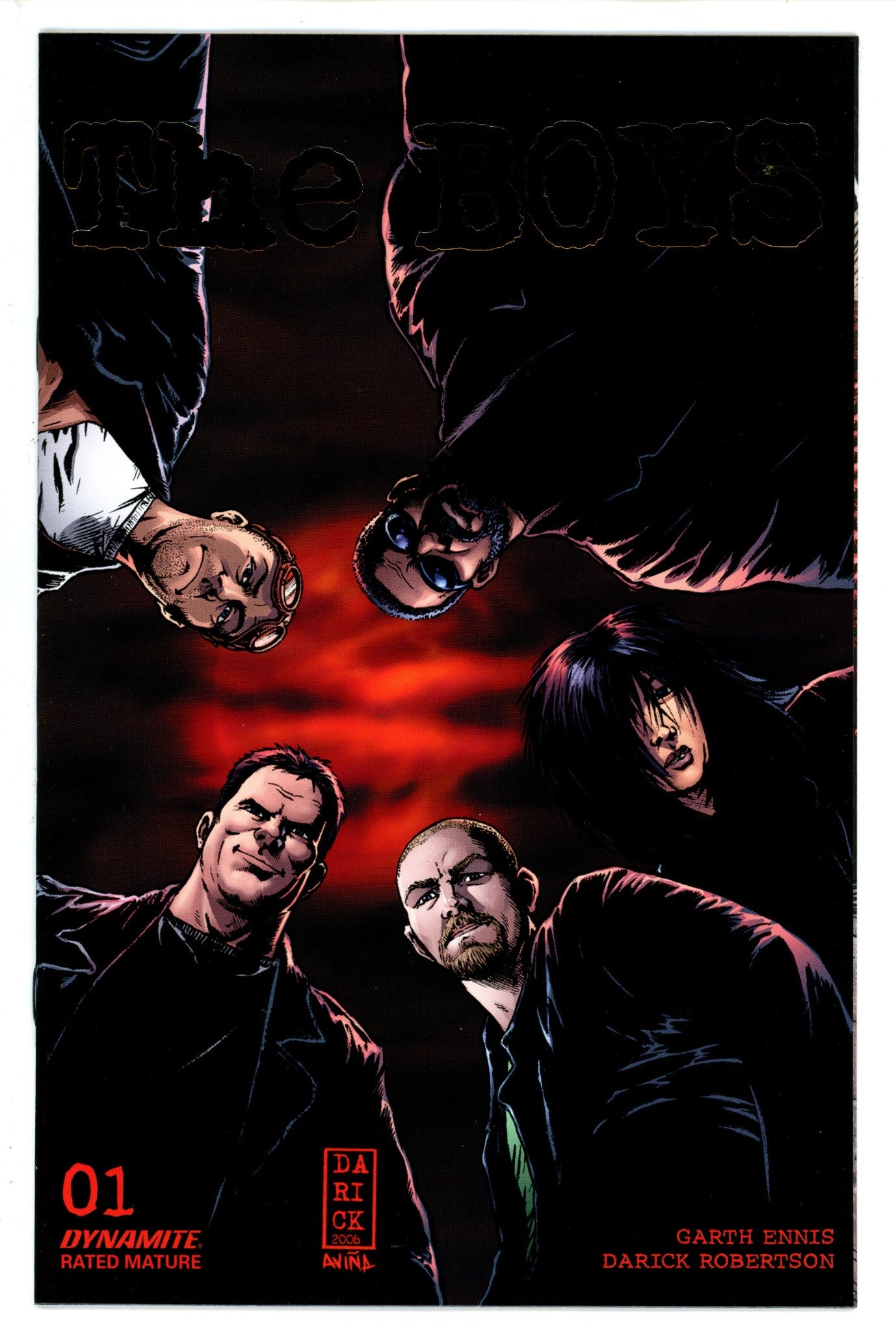 The Boys 1 Gold Foil Edition