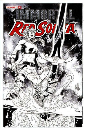Immortal Red Sonja 1 Izaakse Variant