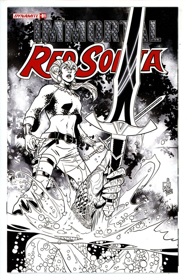 Immortal Red Sonja 1 Izaakse Variant