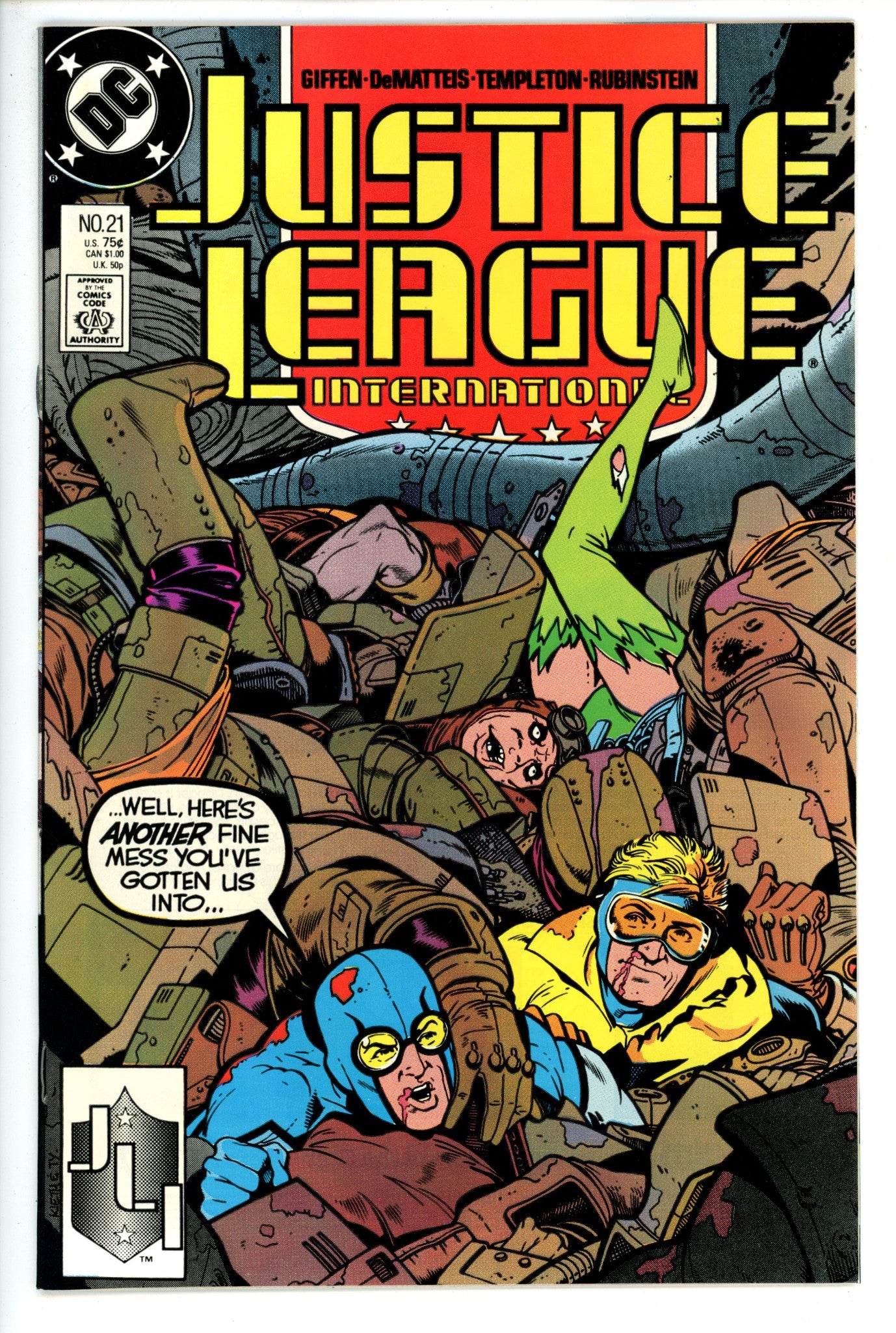 Justice League International 21