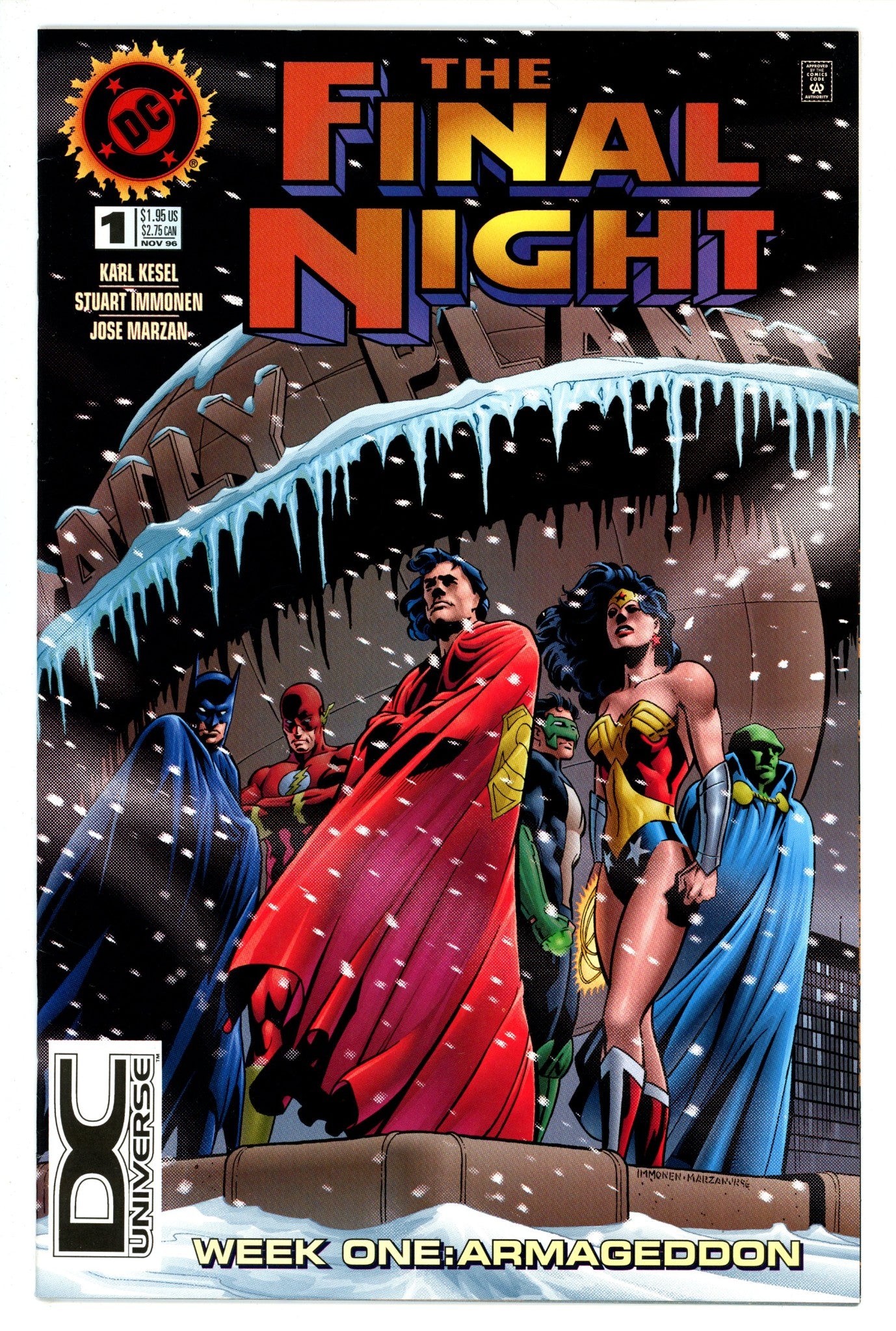 The Final Night 1 Dc Universe Corner Box (1996)