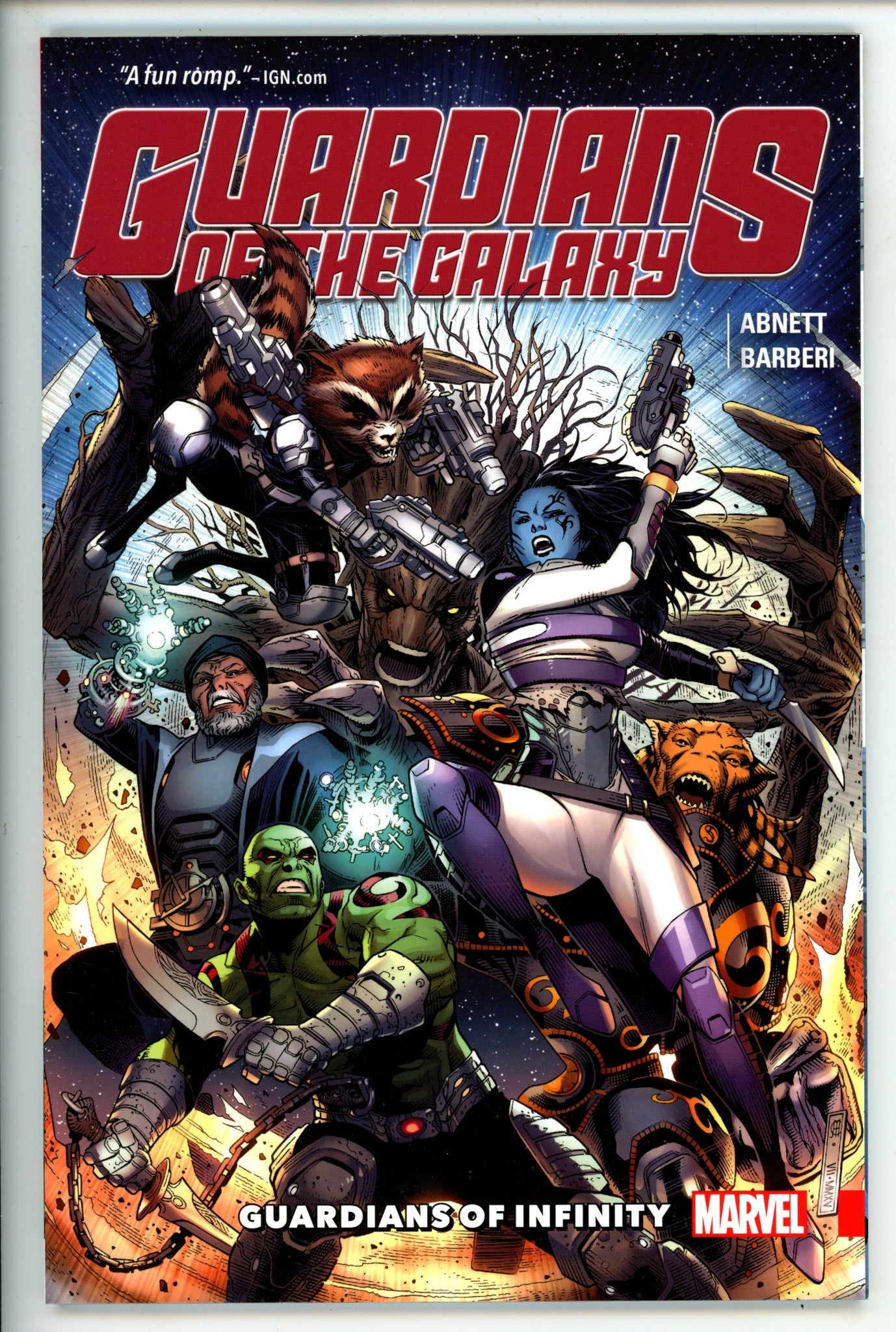 Guardians of the Galaxy Guardians of Infinity TPB