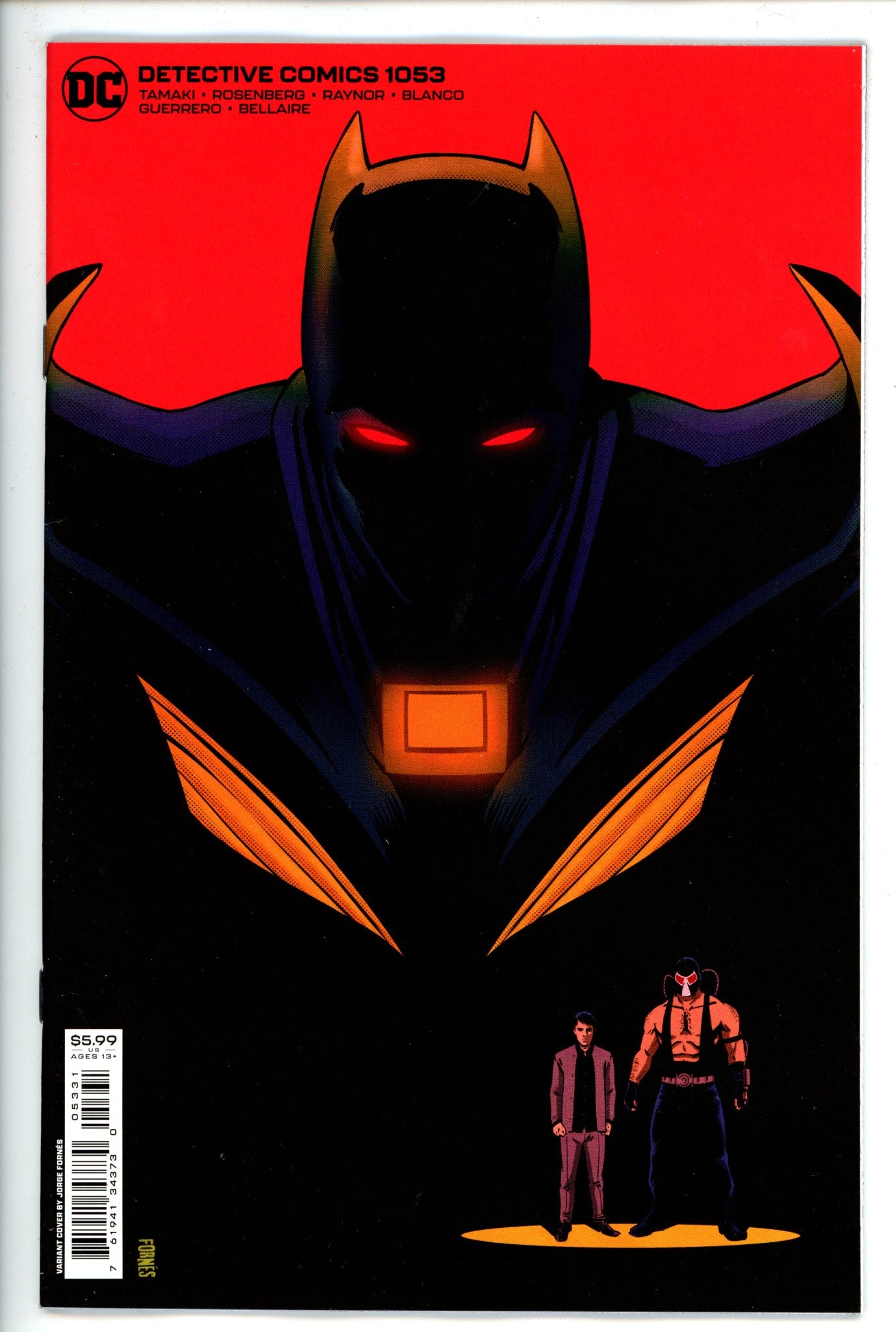 Detective Comics Vol 3 1053 Fornes Variant NM-