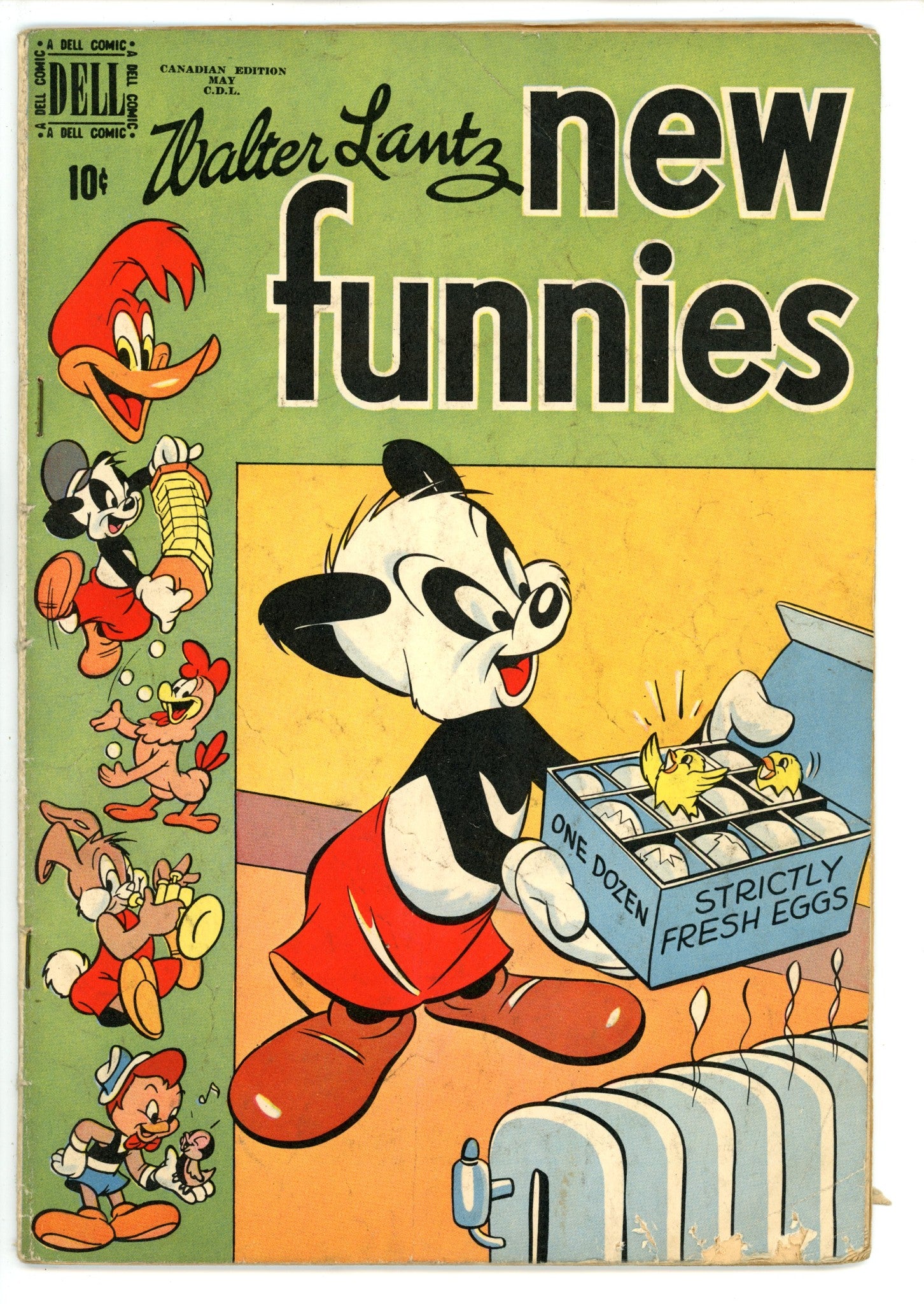 Walter Lantz New Funnies 158 Canadian GD/VG