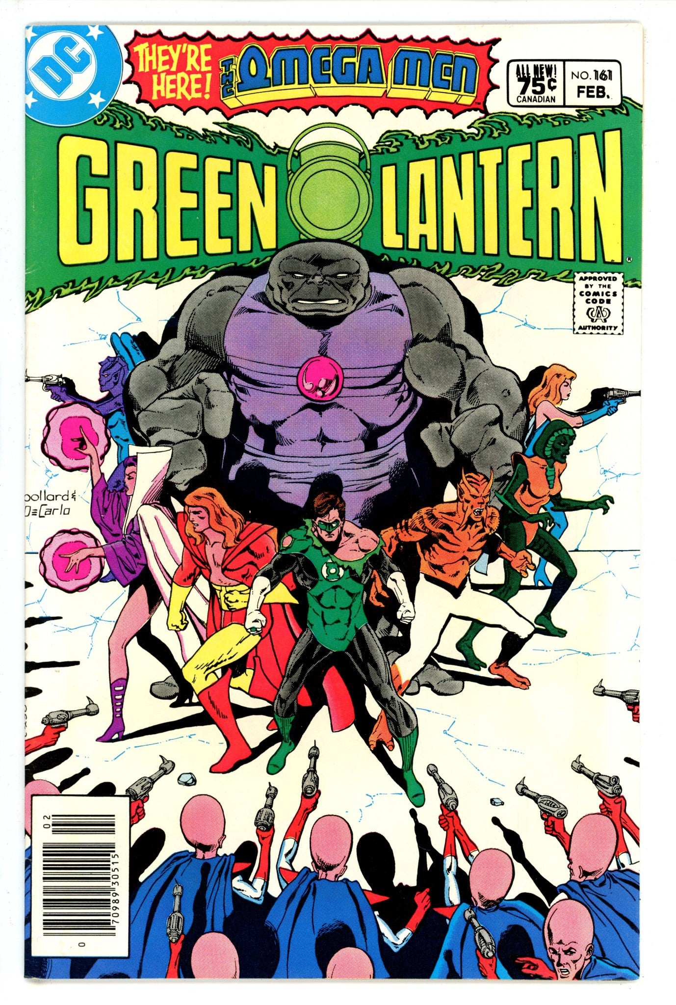 Green Lantern Vol 2 161 Canadian Price Variant VF- (1982)