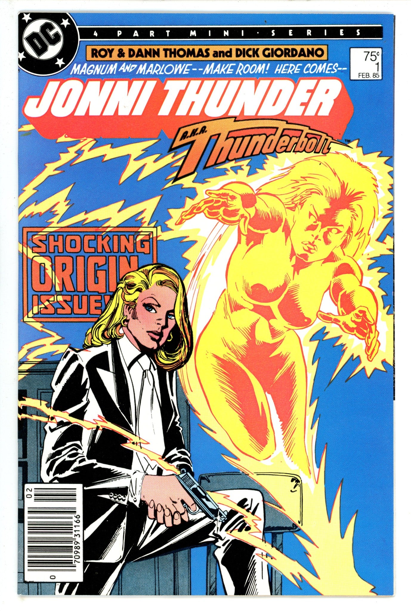 Jonni Thunder 1 Newsstand (1984)