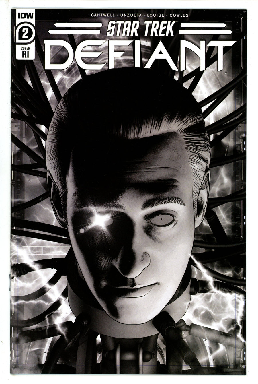 Star Trek Defiant 2 Unzueta B&W Incentive Variant NM (2023)