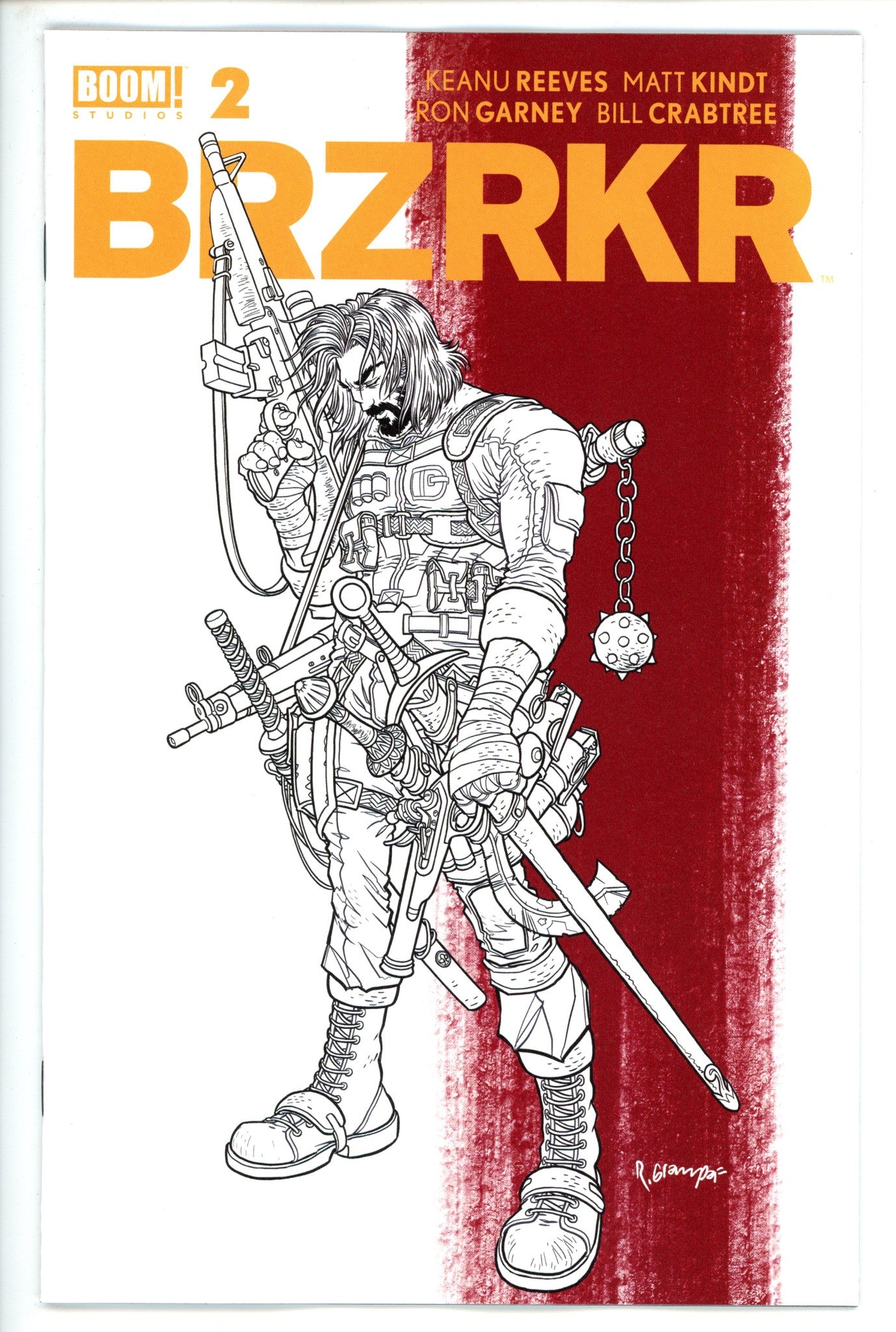 BRZRKR 2 Grampa Variant NM+