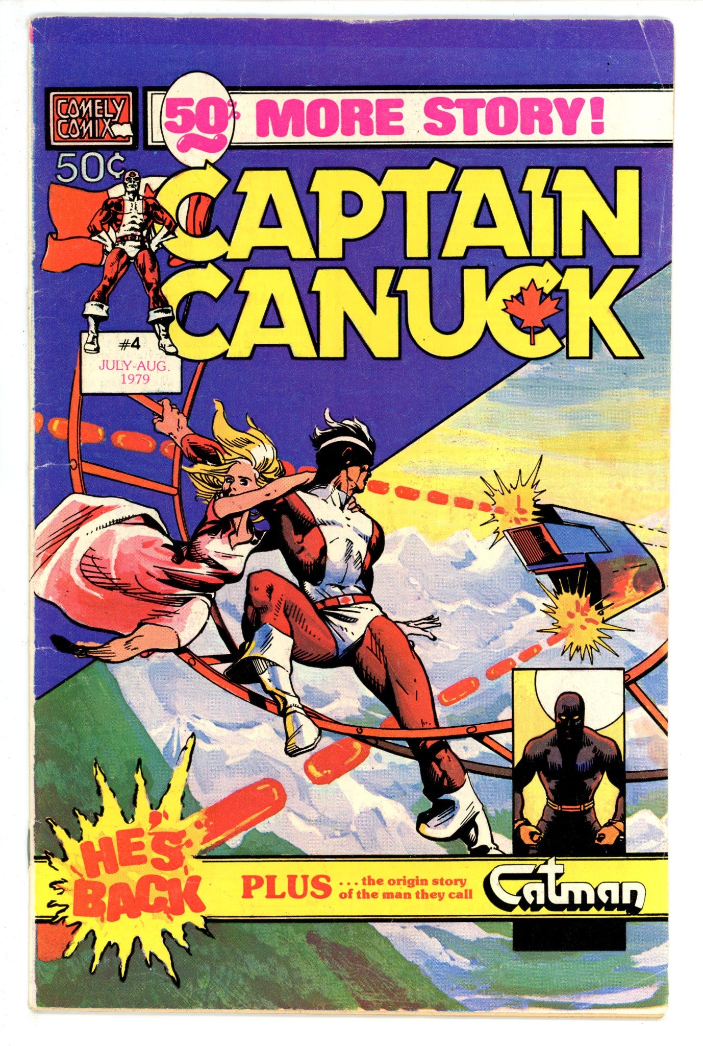 Captain Canuck 4 3Rd Print (1979)