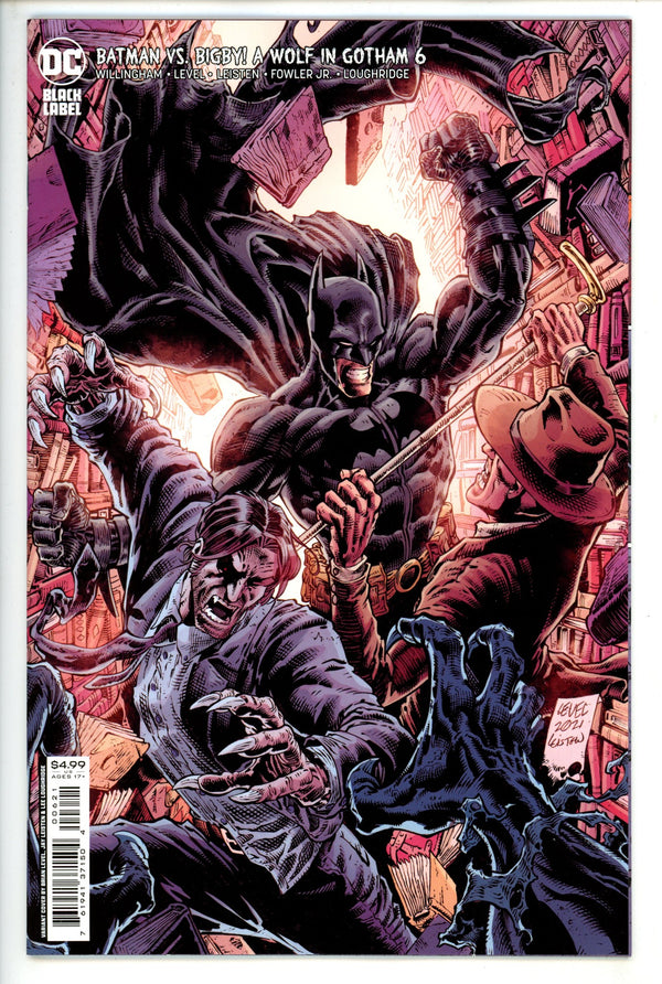 Batman vs Bigby a Wolf in Gotham 6 Level Variant. (2022)