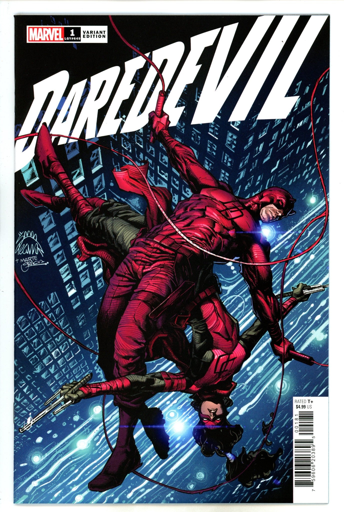 Daredevil Vol 7 1 Stegman Variant NM+