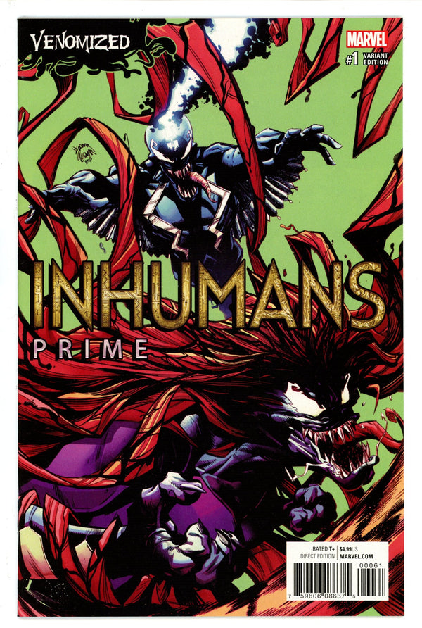 Inhumans Prime 1 Venomized Variant