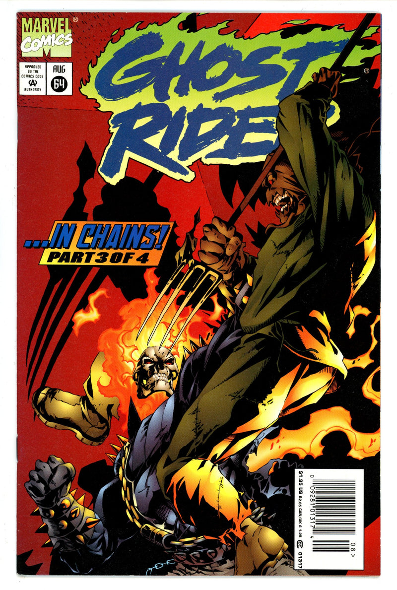 Ghost Rider Vol 2 64 Newsstand VF+