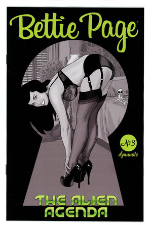 Bettie Page Alien Agenda 3 Broxton Variant