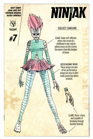 Ninjak Vol 3 7 Kindt Variant