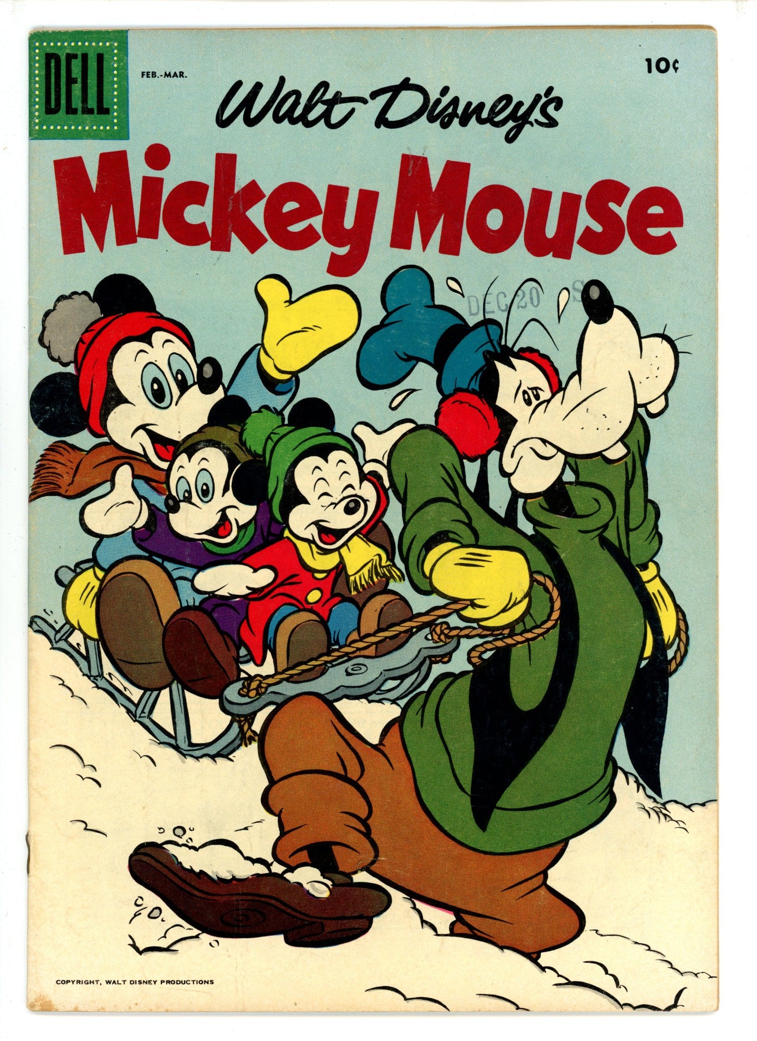 Mickey Mouse 52 FN- (1957)