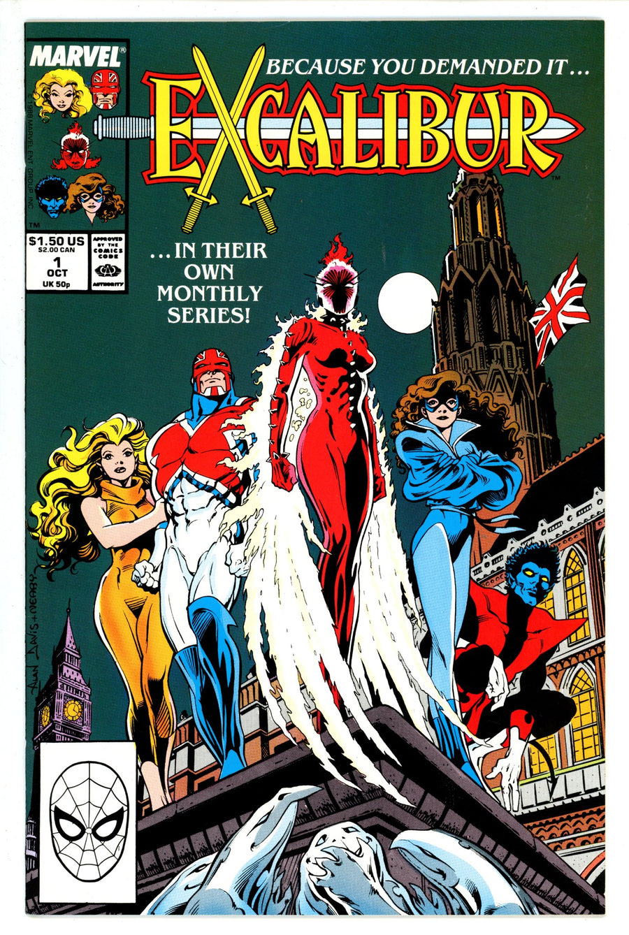 Excalibur Vol 1 1 VF+ (1988)