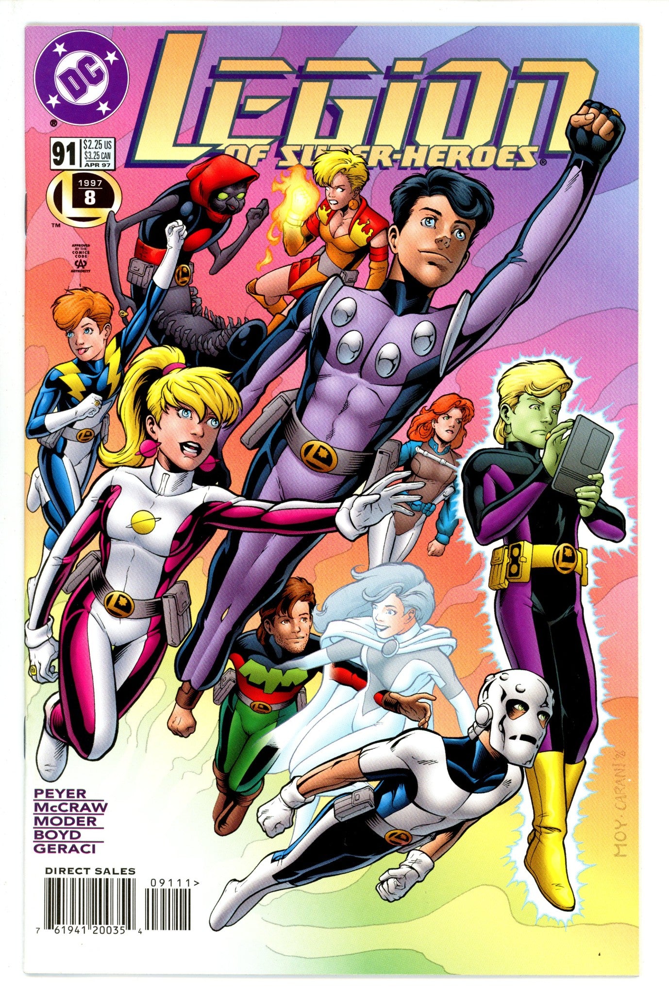 Legion of Super-Heroes Vol 4 91 (1997)