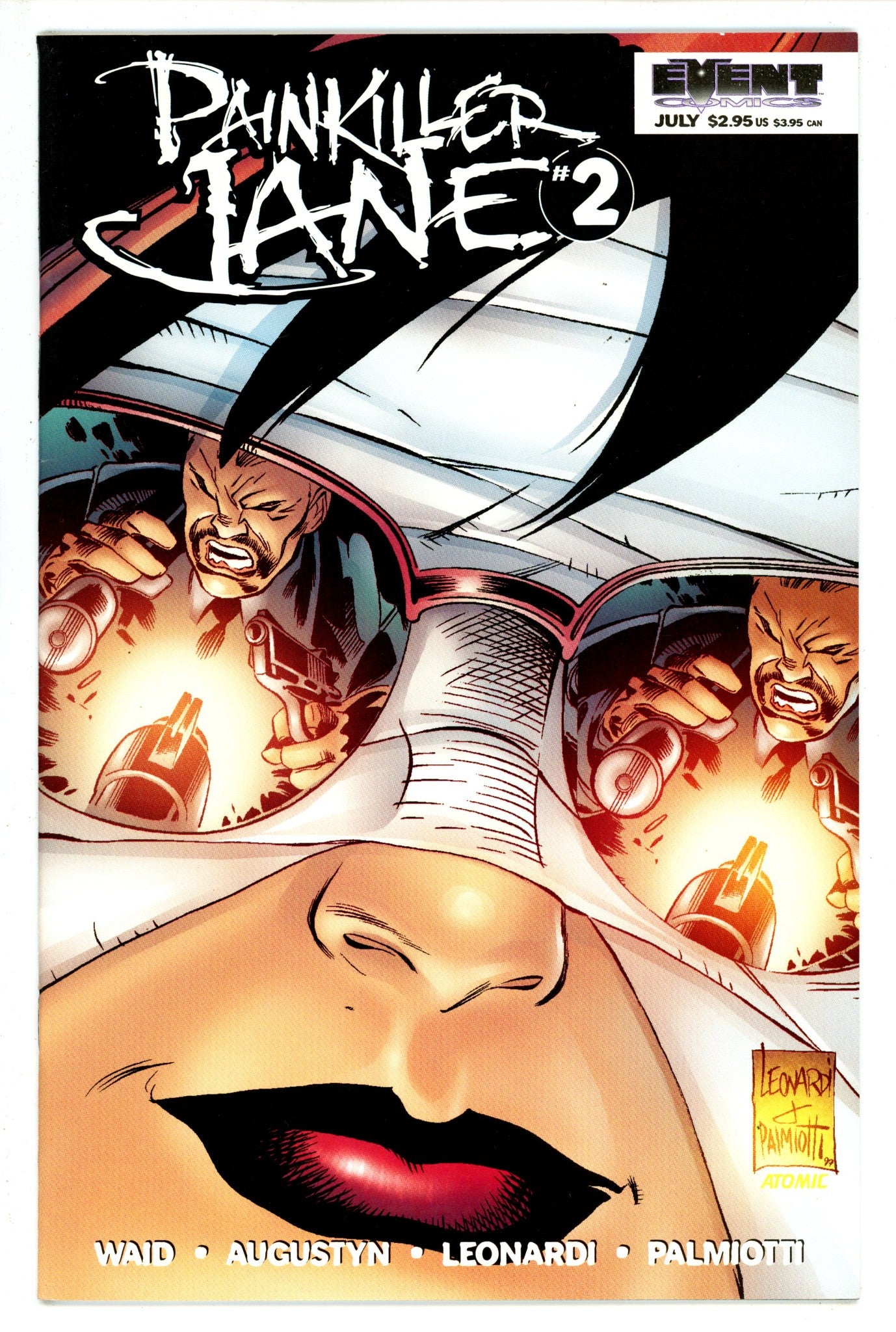 Painkiller Jane Vol 1 2 Leonardi Variant (1997)