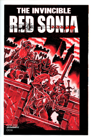 Invincible Red Sonja 6 Haeser Variant (2021)
