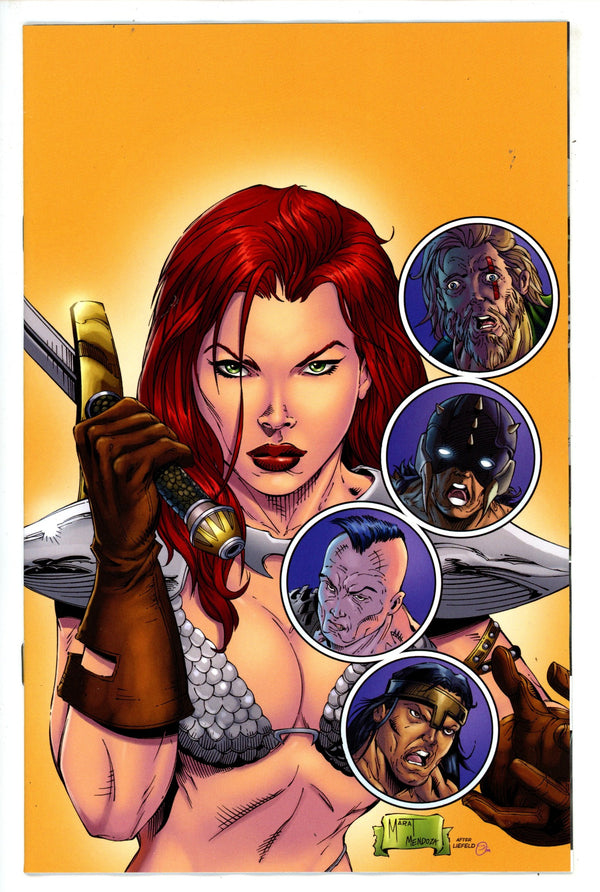 Immortal Red Sonja 1 Mychaels Variant